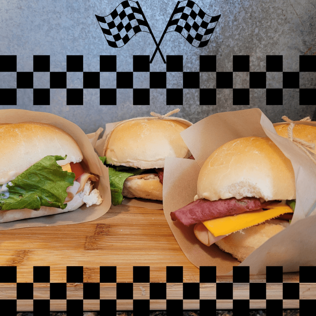 Image illustrates tailgating snacks.