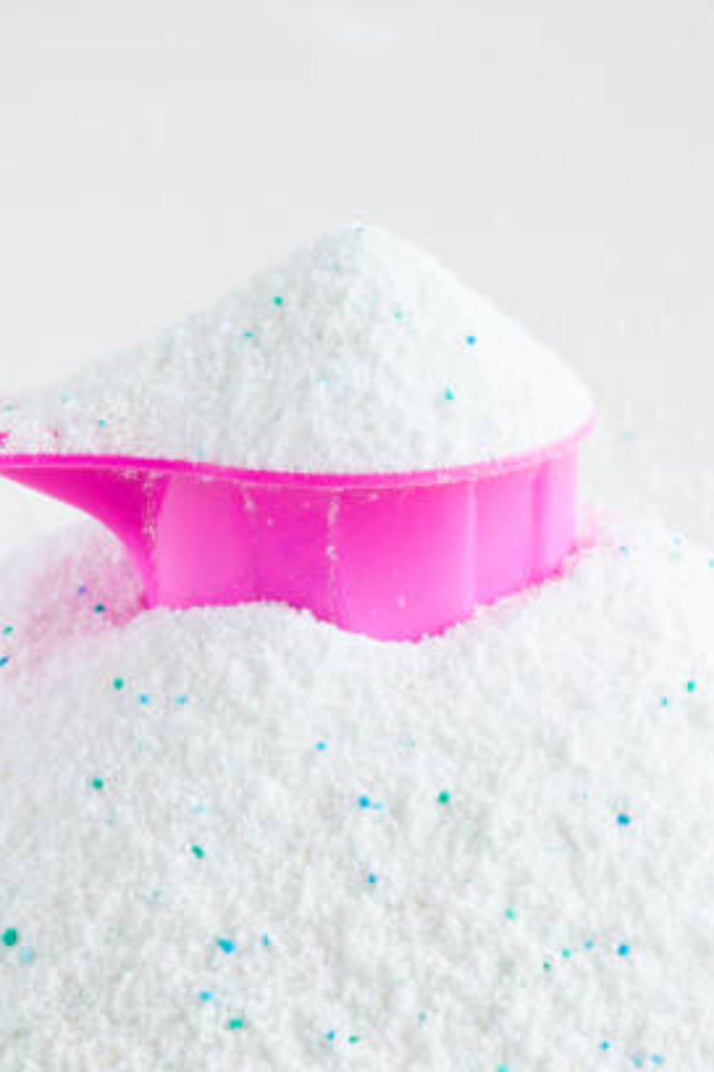 Image illustrates eco friendly laundry detergent.