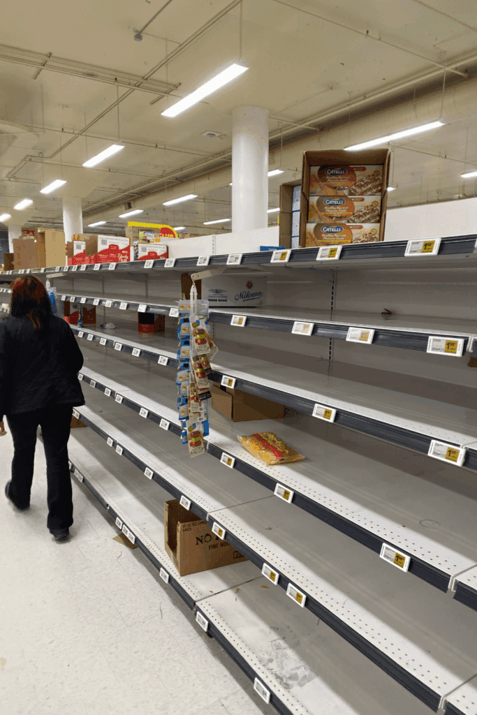 Image illustrates top places to avoid when SHTF.