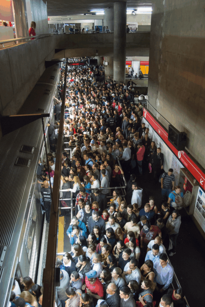 Image illustrates top places to avoid when SHTF.