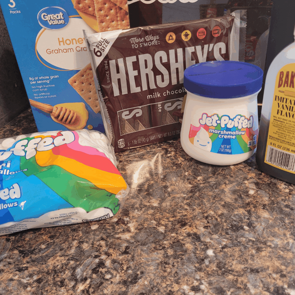 Image illustrates s'mores quick bread.