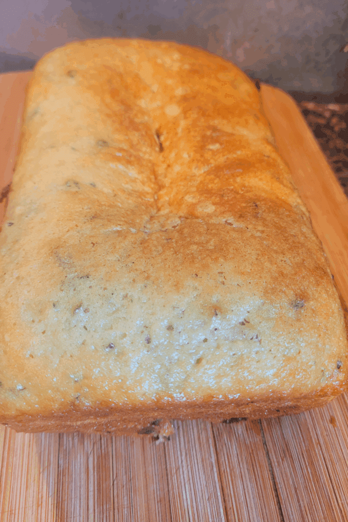 Image illustrates mint chocolate quick bread.