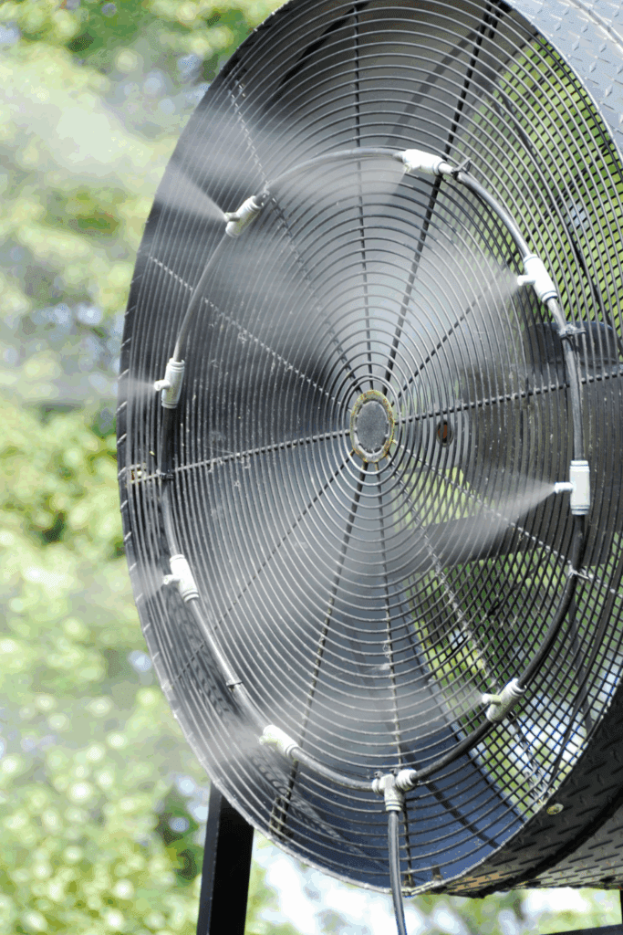 Image illustrates off-grid summer survival tips.