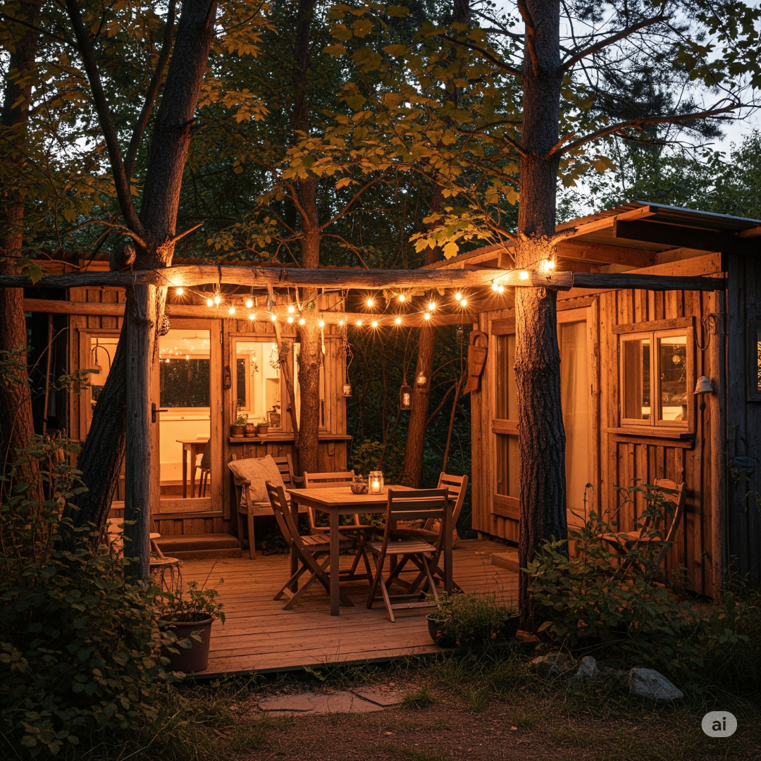 Magical Ways to Use Fairy Lights in Your Off-Grid Home