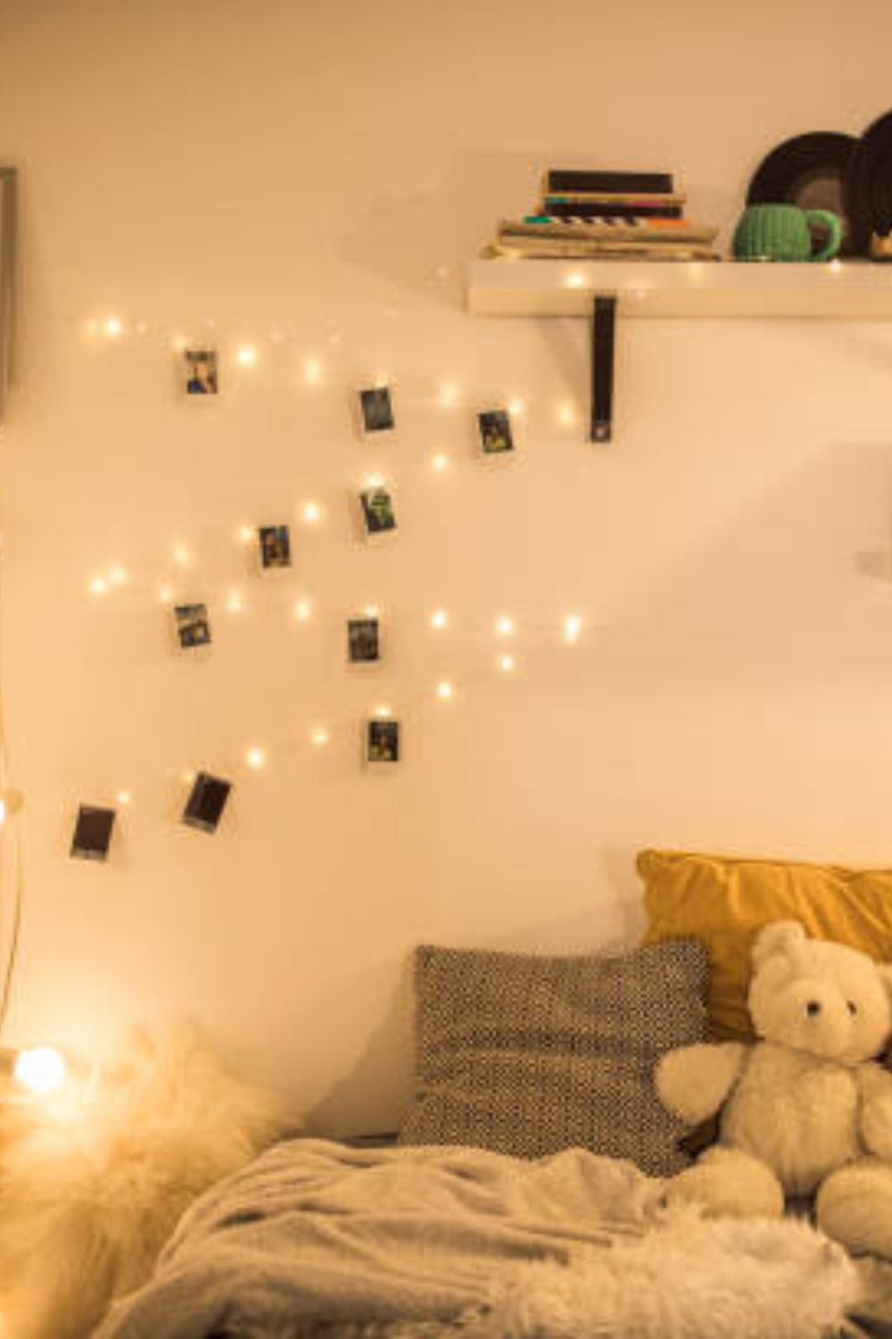 Image illustrates fairy lights for off-grid lighting.
