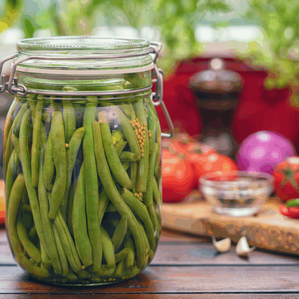 Image illustrates dilly beans.