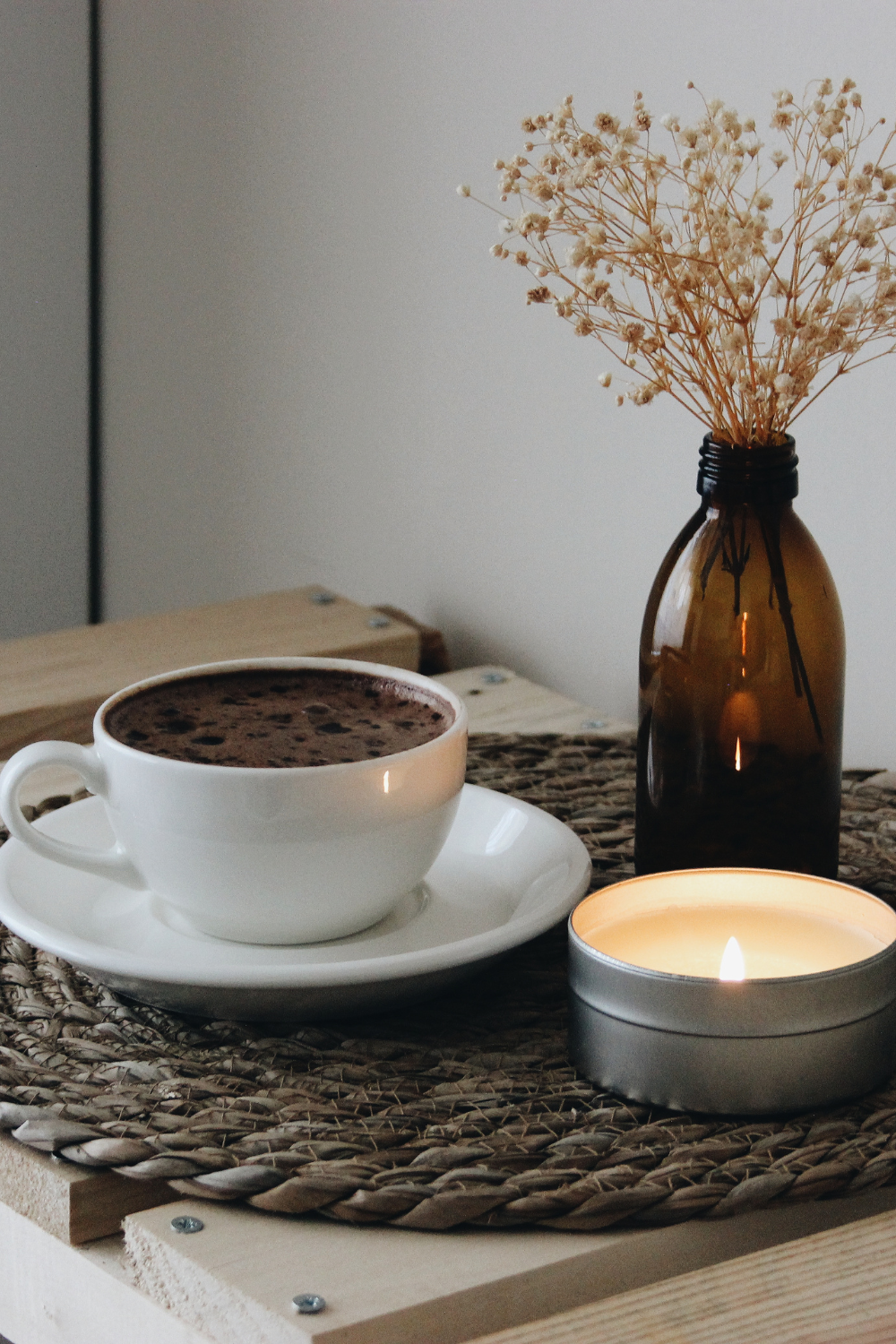 Image illustrates a table for ideas for rustic living room.