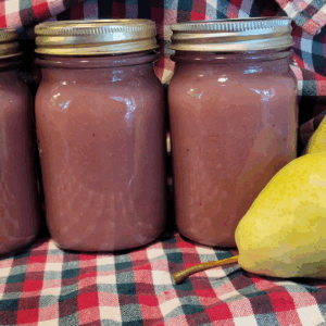 Image illustrates pear honey.