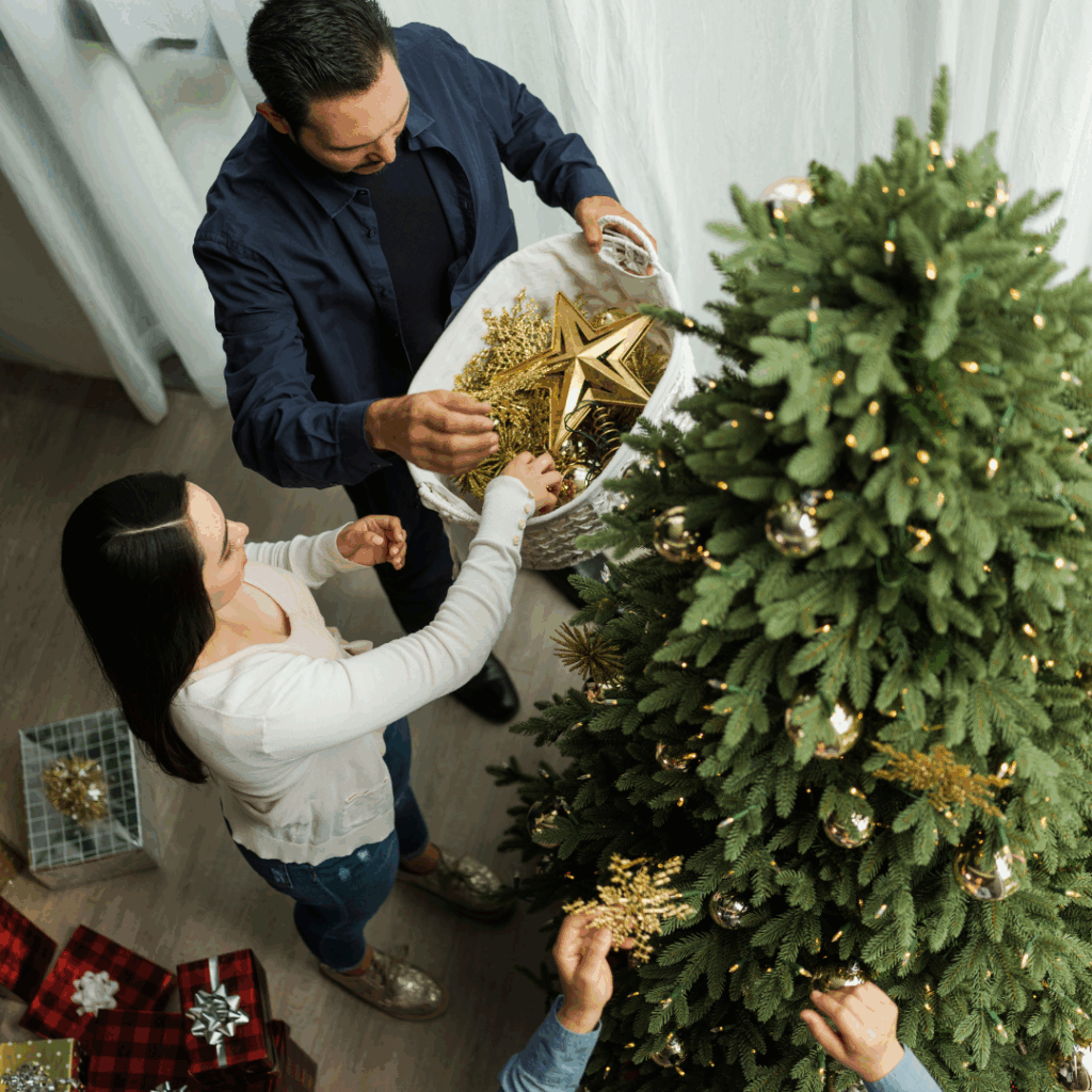 Image illustrates a slow and meaningful holiday season.