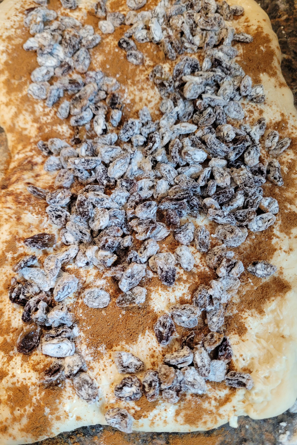 Image illustrates cinnamon raisin bread.