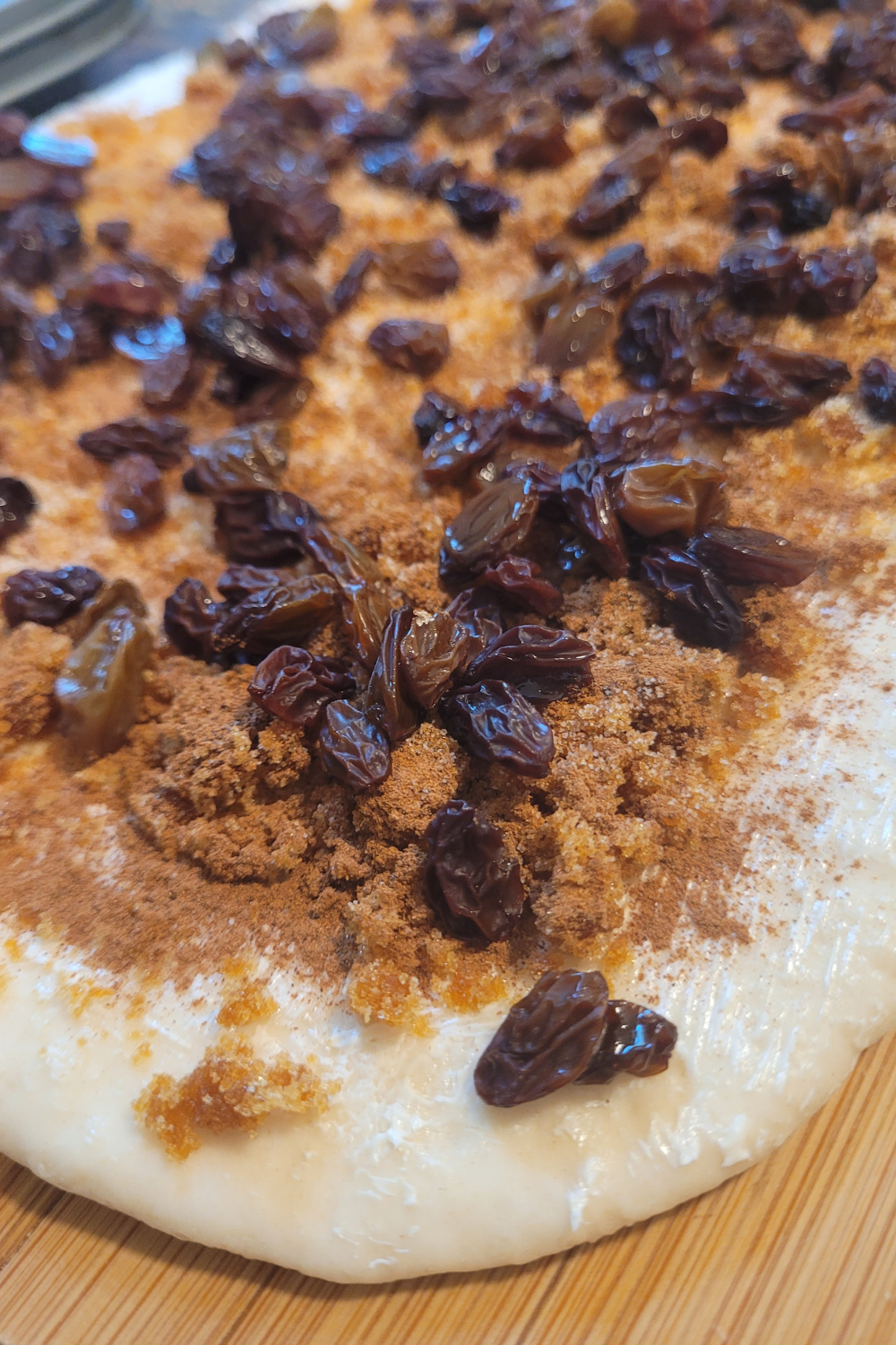 Image illustrates cinnamon raisin rolls.