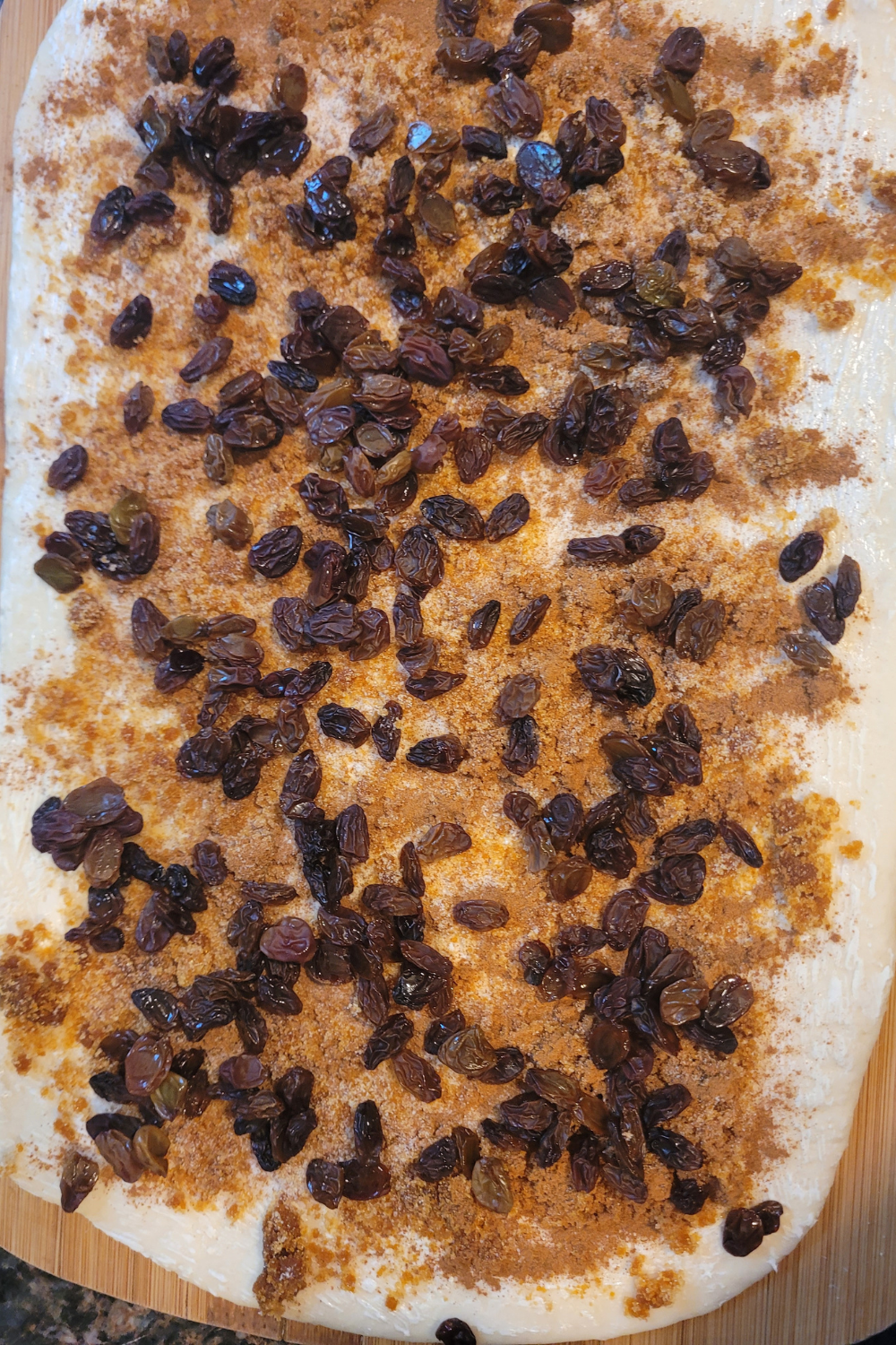 Image illustrates cinnamon raisin rolls.