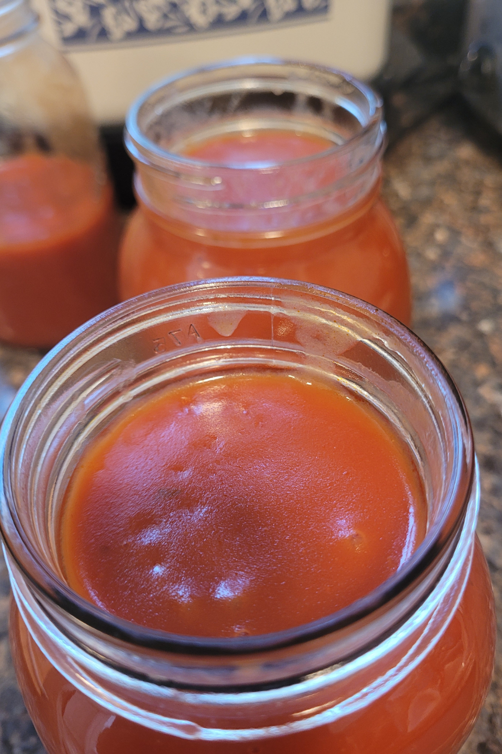 Image illustrates homemade tomato soup.