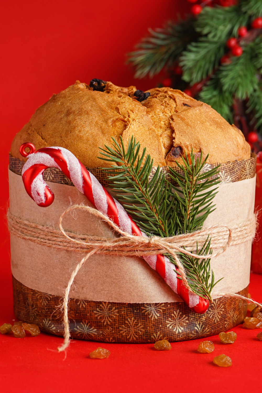 Image illustrates baked goods for handmade Christmas gifts.