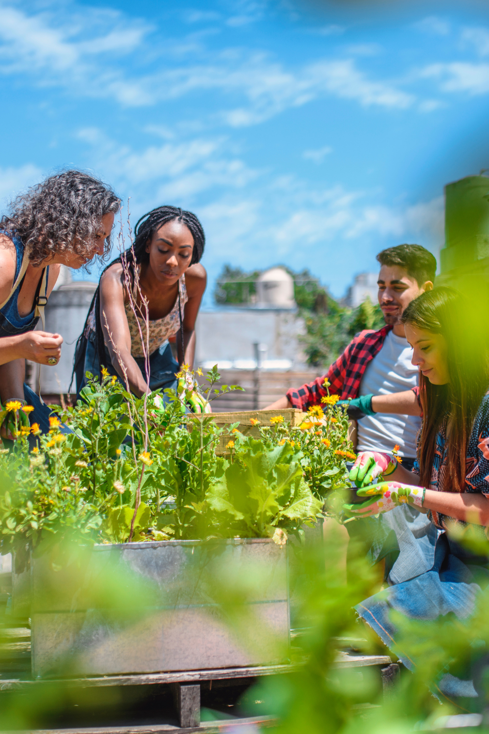 Image illustrates community and barter tips for tips on survival lessons from the Great Depression.