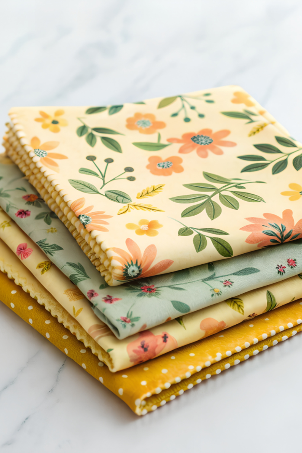 Image illustrates how to make beeswax wraps.