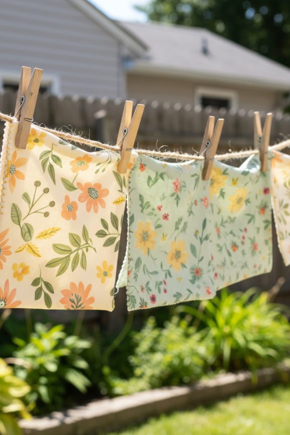 Image illustrates how to make beeswax wraps.