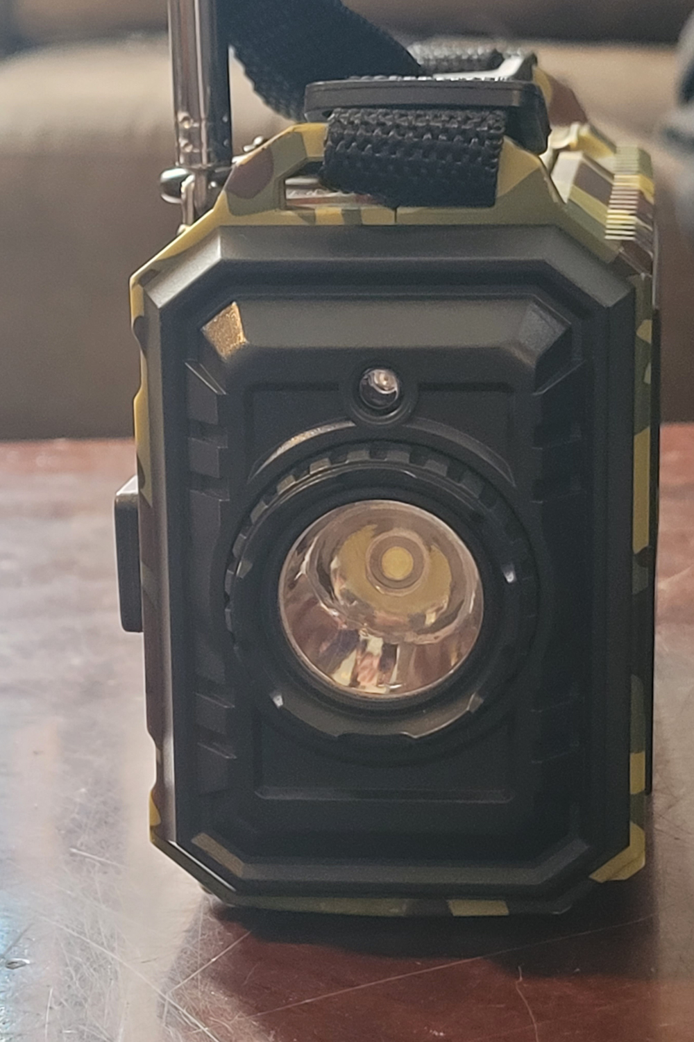 Image illustrates hand crank radios.