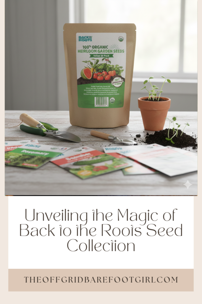 Image illustrates Back to the Roots Seed Collection.