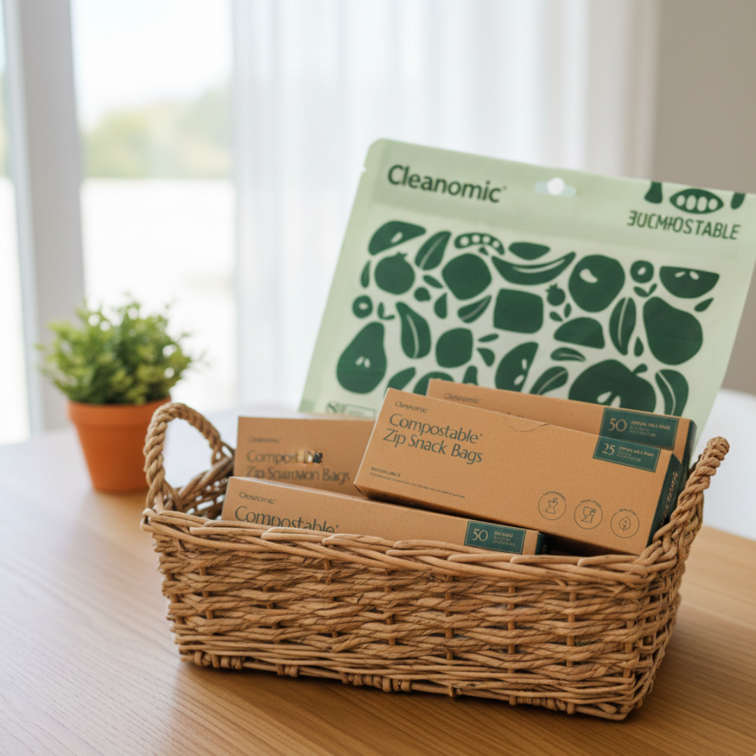 How Biodegradable Ziplock Bags Make Your Kitchen More Eco-Friendly