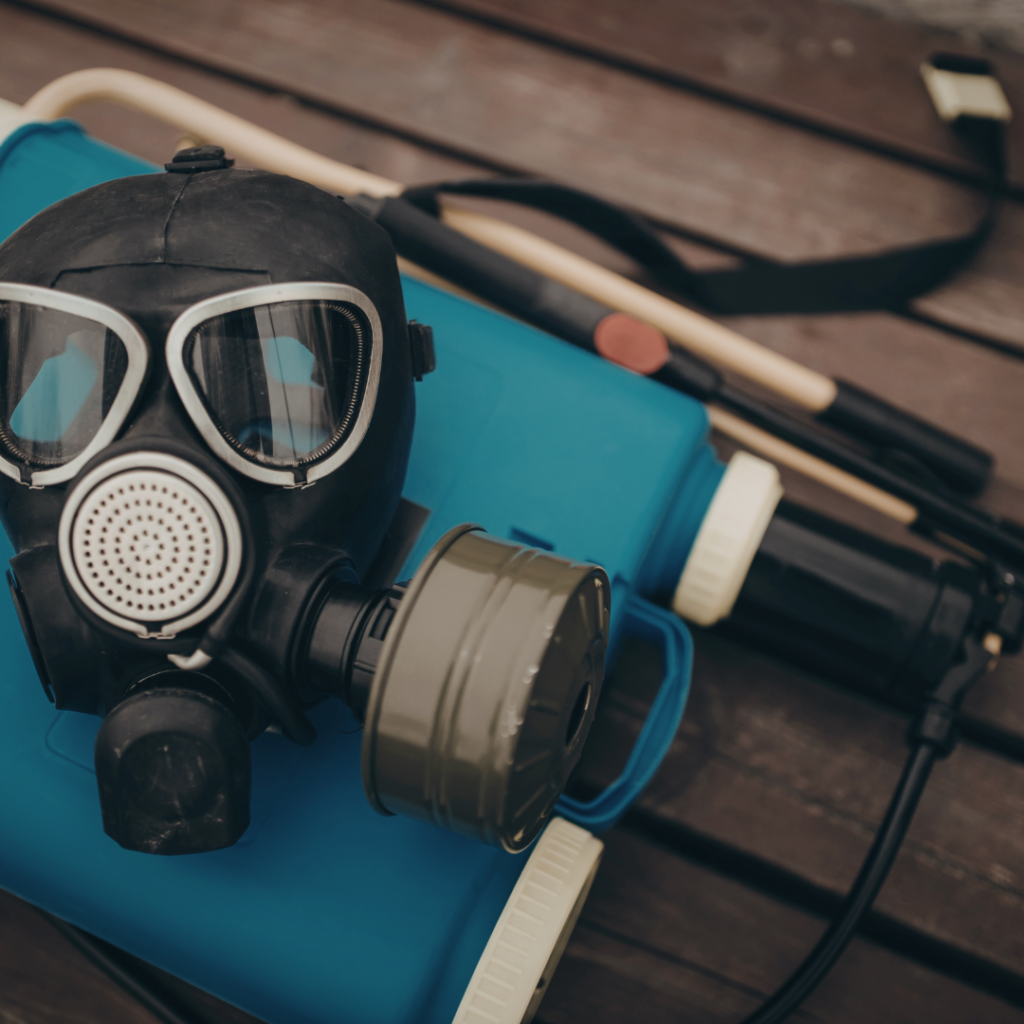 Image illustrates prepper gear for emergency preparedeness.