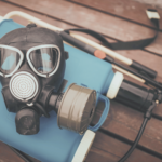 Image illustrates prepper gear.