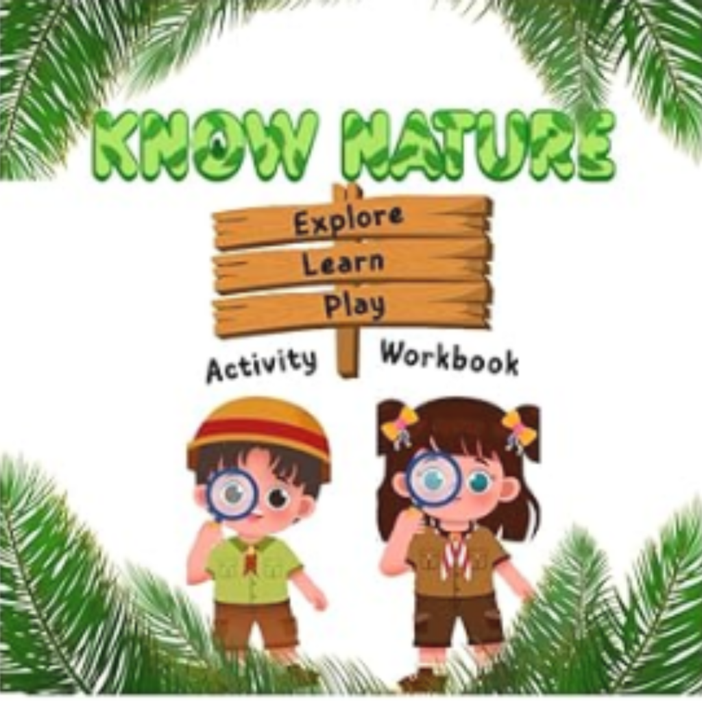 Image illustrates Know Nature Activity Book by Mindy Brown.