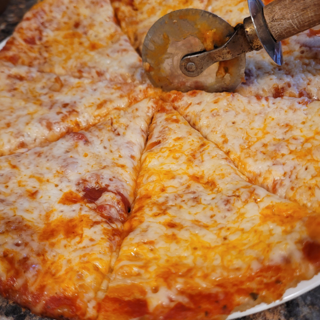 Image illustrates liquid pizza dough.