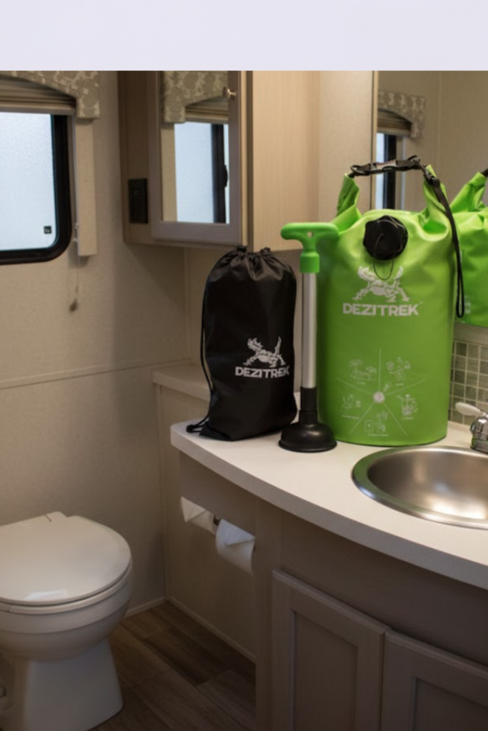 Image illustrates portable washing machines.