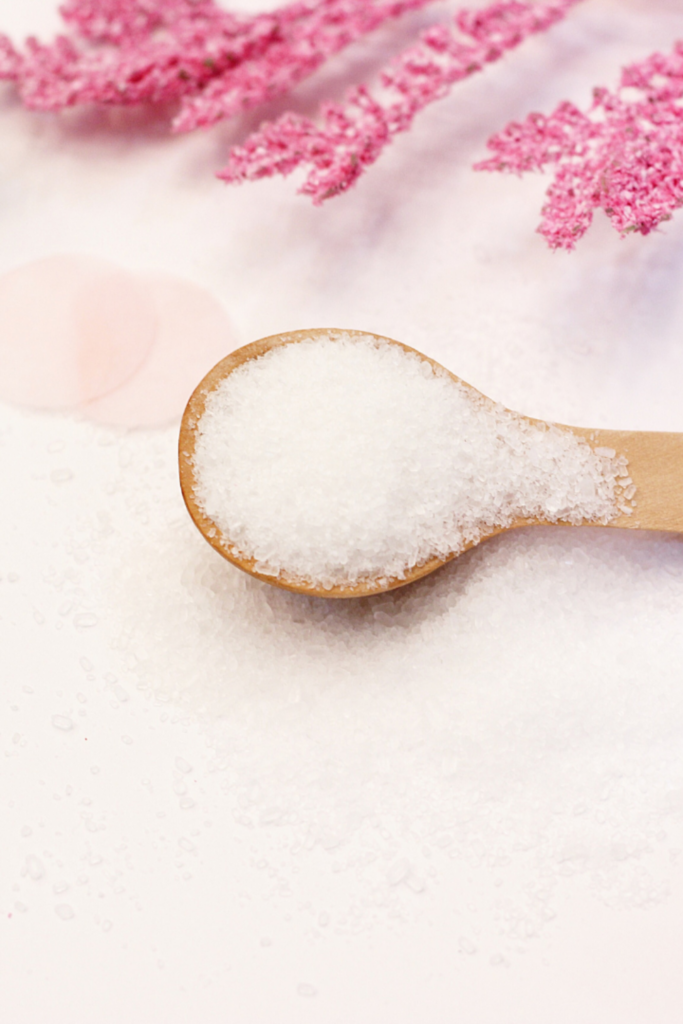 Image illustrates DIY biodegradable laundry scent booster.