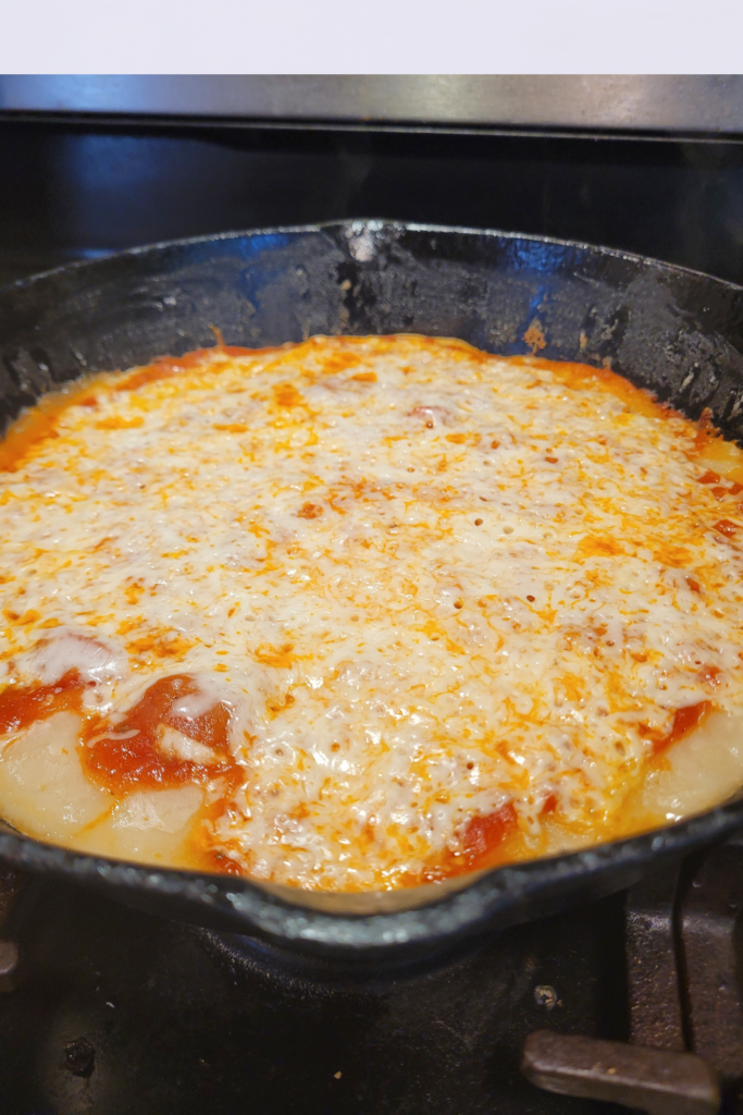 Image illustrates liquid pizza dough.