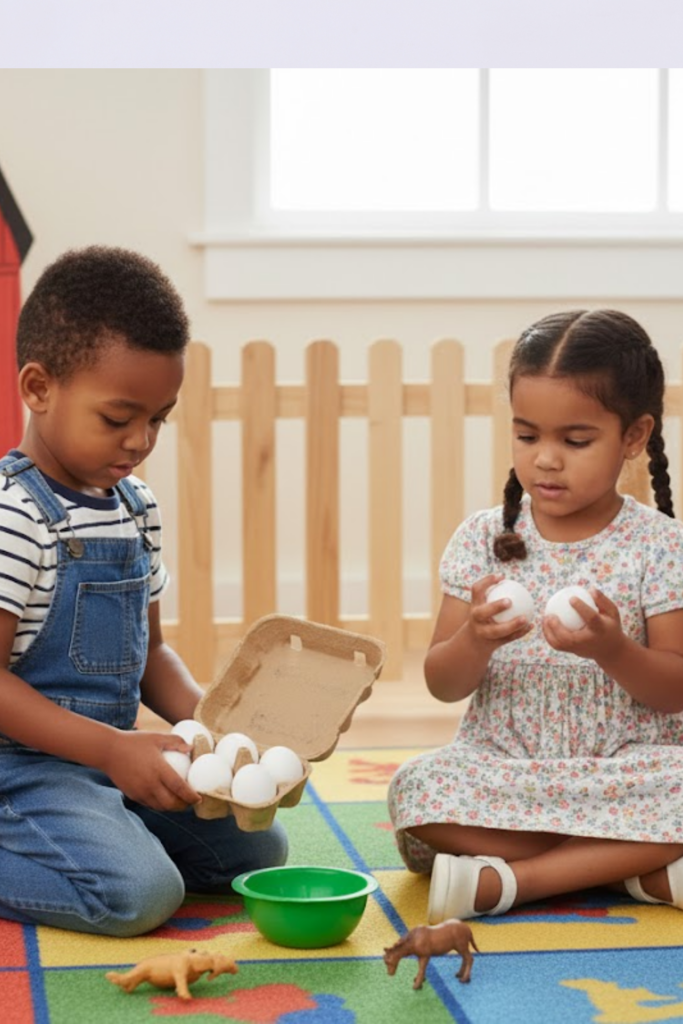 Image illustrates dramatic play center printables.