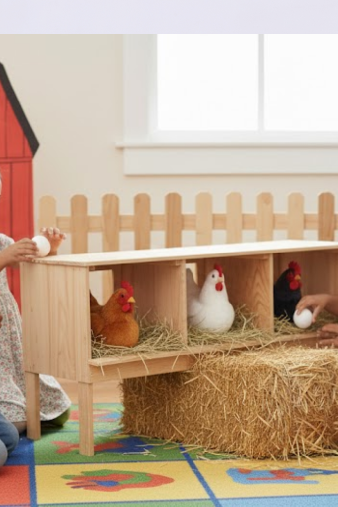 Image illustrates dramatic play center printables.